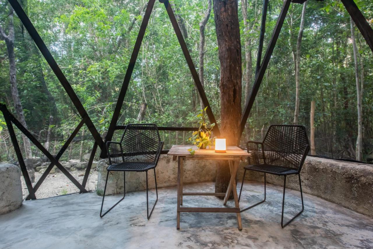 Готель Casa Costal - Glamping Experience Пуерто-Морелос Екстер'єр фото