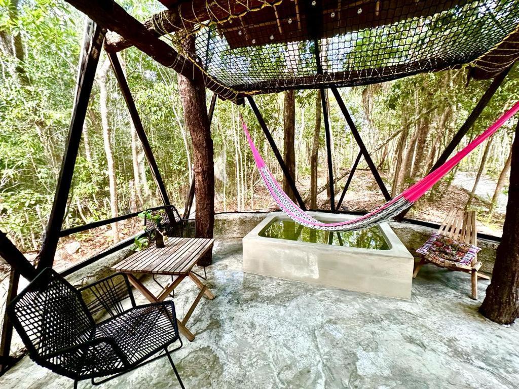 Готель Casa Costal - Glamping Experience Пуерто-Морелос Екстер'єр фото